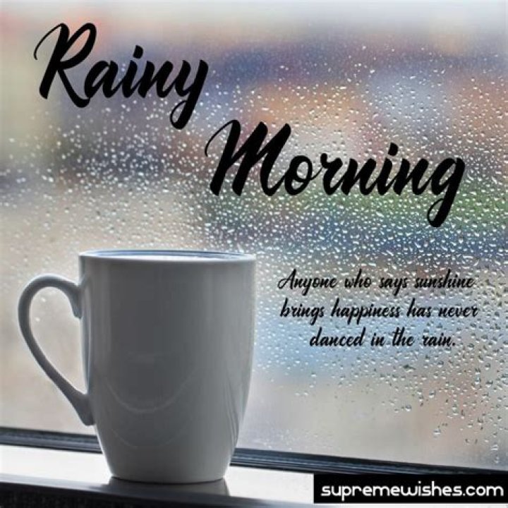 Embracing The Serenity Of Good Morning Rains
